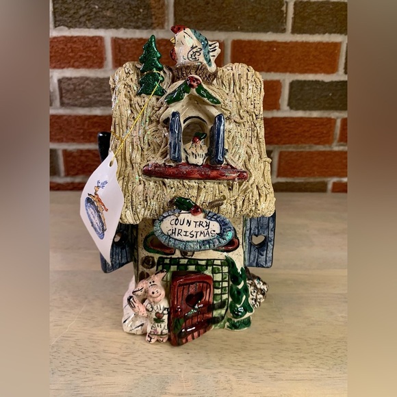 Blue Sky Heather Goldminc Country Christmas‎ House Farm Figurines Retired E5 - Picture 5 of 11